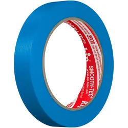 Kip, Klebeband, Glattkreppband 3508 SMOOTH-TEC glatt blau Länge 50 m Breite 18 mm (18 mm)