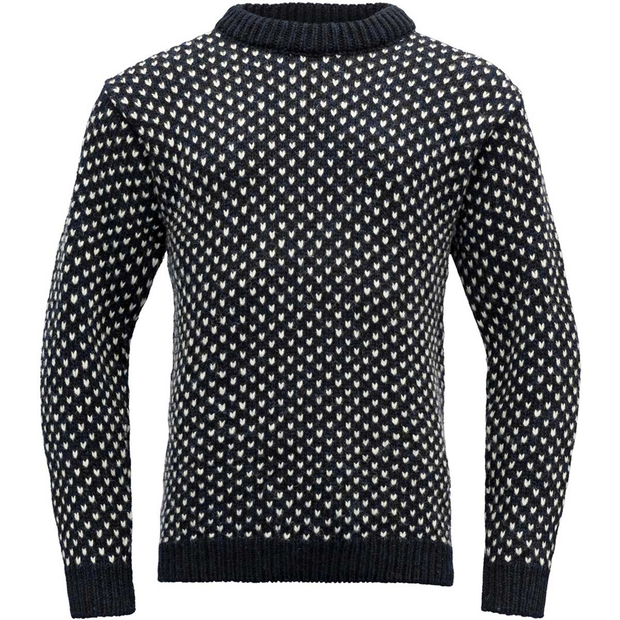 Devold Nordsjø Crew Neck Pullover blau Größe L Lifestyle Hautfreundlich