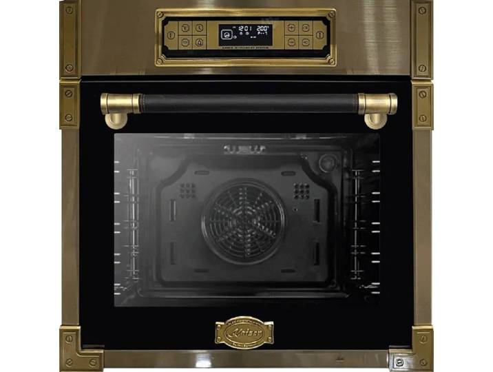 Kaiser Küchengeräte Einbaubackofen EH 6726 AD/5, mit 1-fach-Teleskopauszug, Einbau Backofen 80L,Elektro Backofen – 11 Betriebsfunktionen