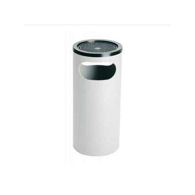 Giganplast Zigarrenaschenbecher mit feuerfester Platte Ø 27×70 cm Weiß