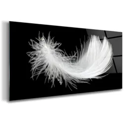 GLASBILD 120x60 cm Moderne Kunst