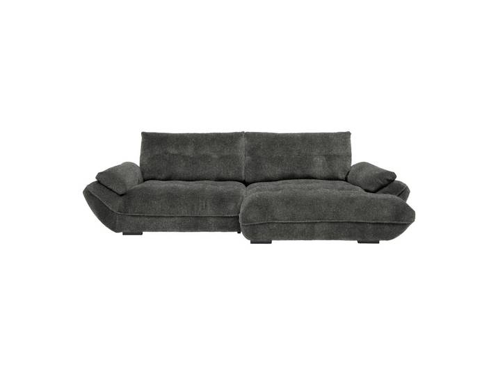Wohnlandschaft Chenille Anthrazit