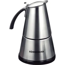 ROMMELSBACHER EKO 364 E Espressokocher Edelstahl/Schwarz