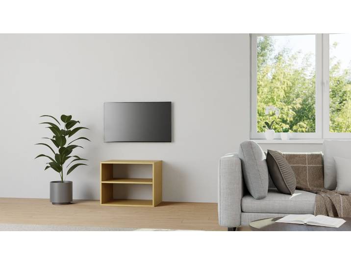 Hifi Rack Eiche Natur geölt