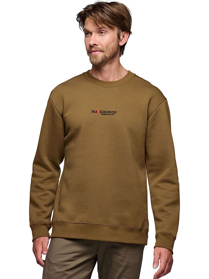 Black Diamond Sweatshirt "Heritage" in Hellbraun - XL