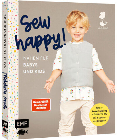Buch "Sew happy! – Nähen für Babys und Kids mit @von.anne"