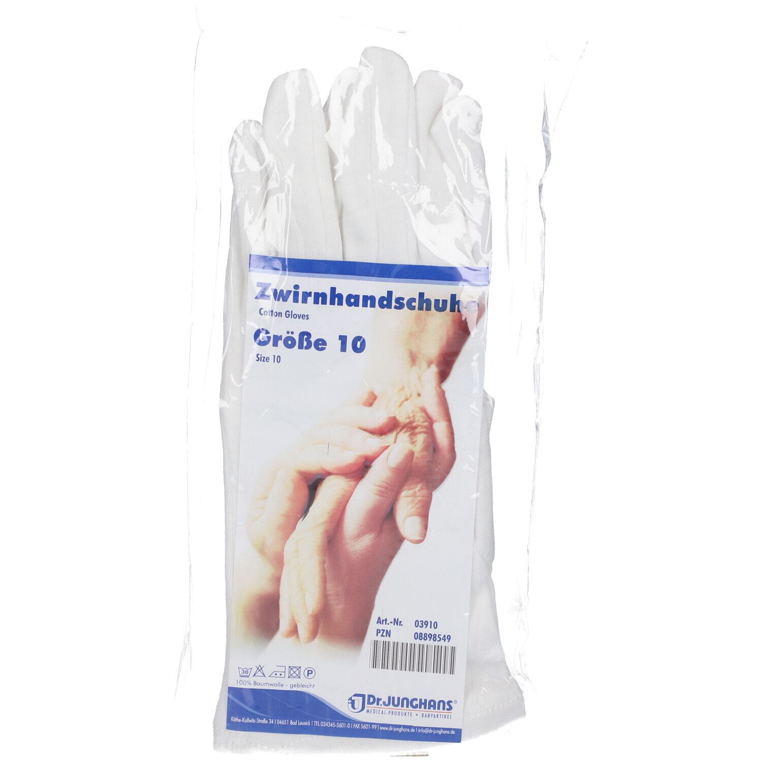 Zwirnhandschuhe Gr.10 2 St Handschuhe