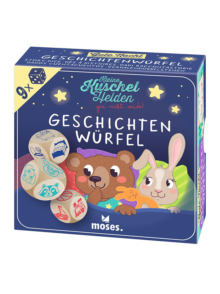 moses. Geschichtenwürfel "Kleine Kuschelhelden" - ab 4 Jahren - onesize