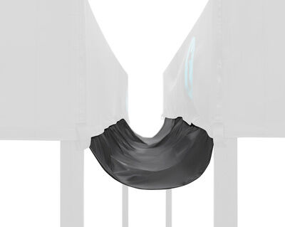 Thomann Pop-Up Tent Rain Gutter Bk noir