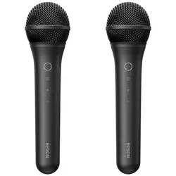 EPSON Kabelloses Karaoke-Mikrofonpaar ELPKM01, 2 Stück