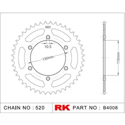 RK Kettenrad 4008 40 Zähne