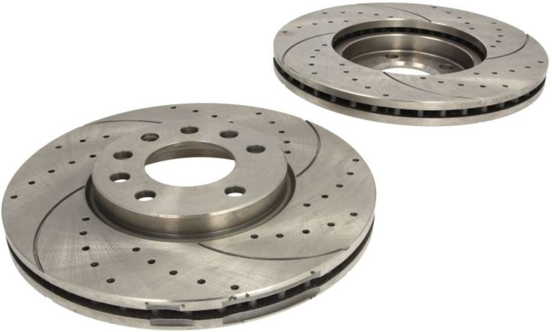 Speedmax Dischi freno 5201-01-0774PTUO, 2 Pezzo, senza patente stradale