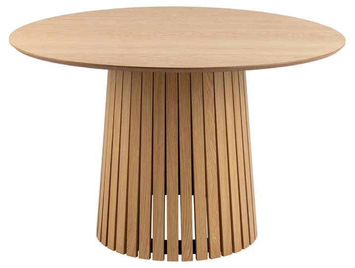 Actona Christo Esstisch Eiche Furnier/Holzwerkstoff Ø120x75 cm