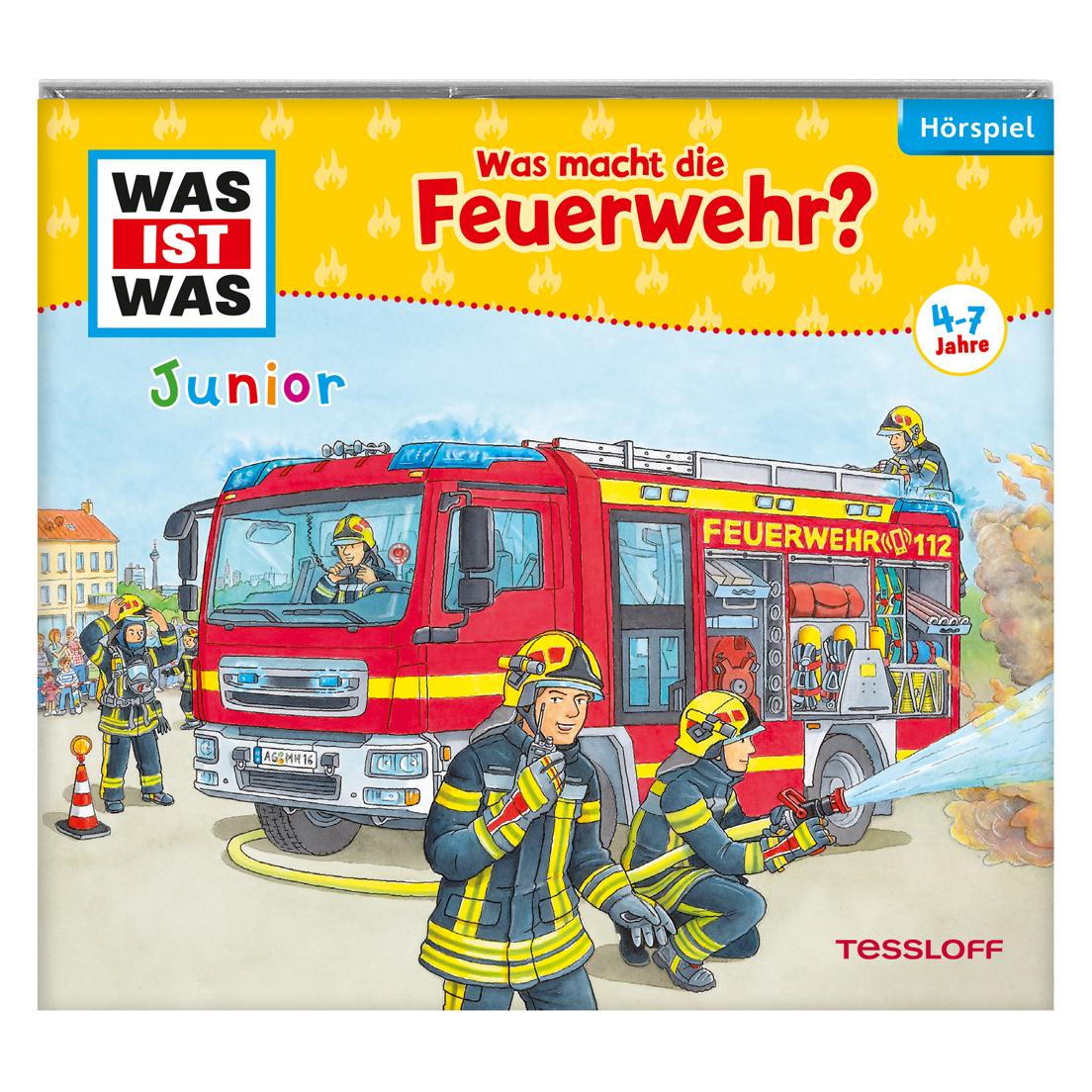 Tessloff WAS IST WAS Junior Hörspiel. Was macht die Feuerwehr? (Angela Strunck, Deutsch) (886435-3)