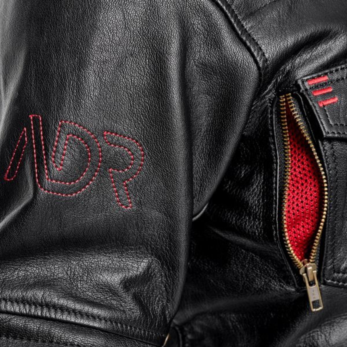 Motorrad Lederjacke ADRENALINE BOSTON PPE Größe 4XL
