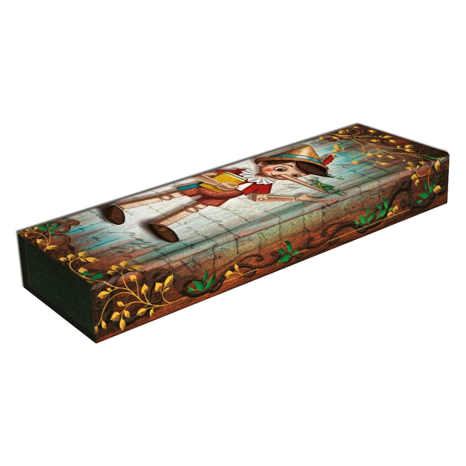 Paperblanks Stifteetui Carlo Collodi, Pinocchio 220 x 30 x 65 mm (67495657)