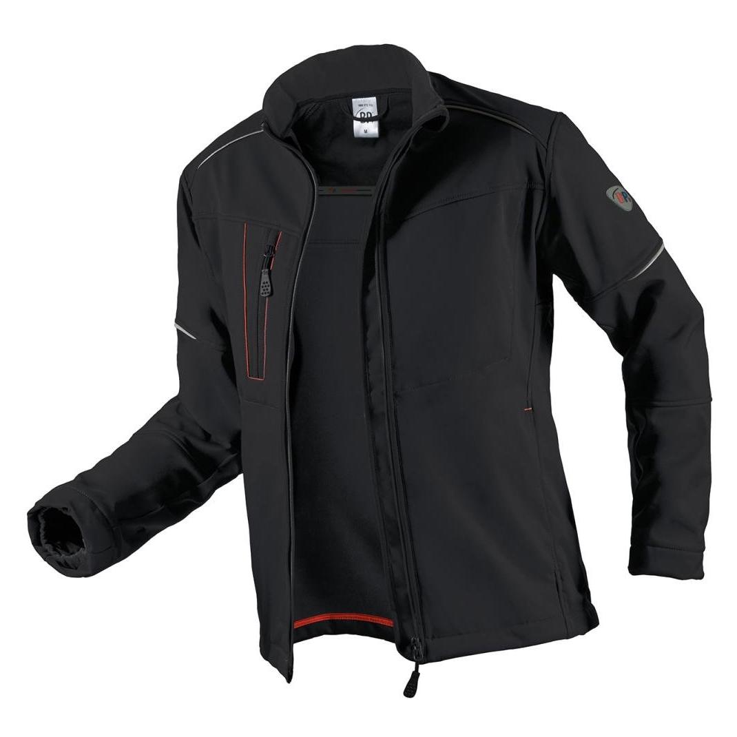 BP Softshelljacke 1868 572, Gr. L, schwarz (L) (4010365928853)