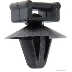 HERTH&BUSS Befestigungssockel, Kabelbinder, Ø 6,5mm, Blechdicke 0,7#2 mm schwarz - 50265751 - schwarz