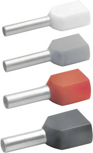 Klauke 87313 Zwillings-Aderendhülse 2.5 mm² Blau 100 St.