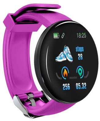 Shopalltechgadgets Smart Fitness Watch Waterproof Sports Smartwatch With Activity Tracker For Men & Women purple