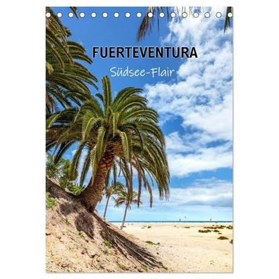 FUERTEVENTURA Südsee-Flair (Tischkalender 2027 DIN A5 hoch), CALVENDO Monatskalender