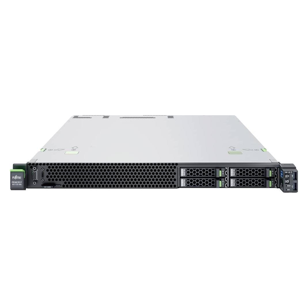 Fujitsu RX1330m6 VFY 4xSFF Intel Xeon 6325P RAM 1x32GB PSU 2x500W (Intel Xeon 6325P, 32 GB, Rack Server) (VFY:R1336SA225IN)