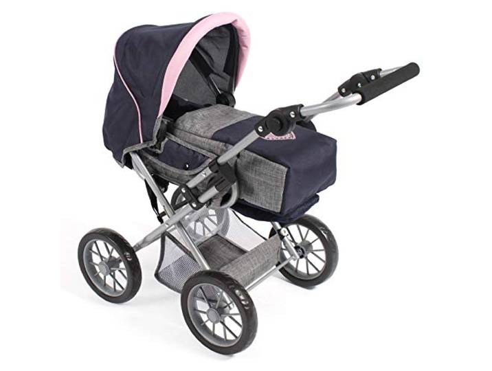 Bayer Chic 2000 - Poppenwagen Leni, 2-in-1 combi-poppenwagen met