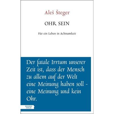 Ohr sein, Taschenbuch von Aleš Šteger, Residenz, 978-3-7017-3657-7