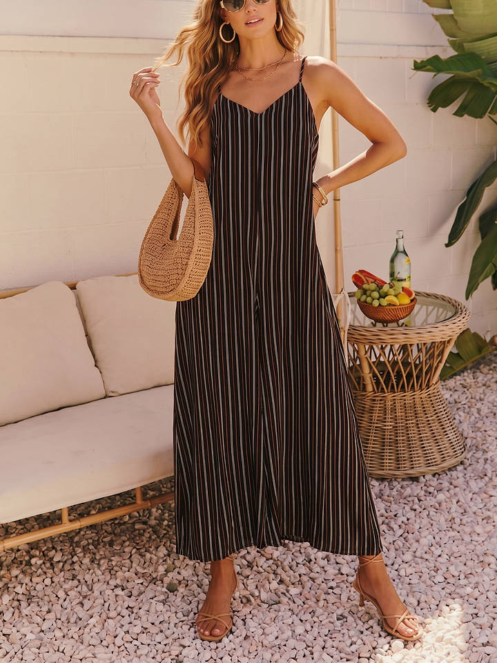 LA Angels Jumpsuit in Schwarz - M