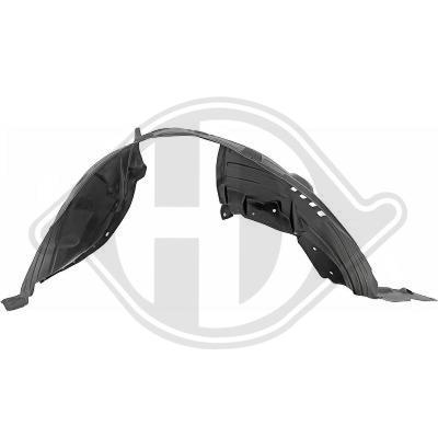 DIEDERICHS Verkleidung, Radhaus 6045908 innen für NISSAN