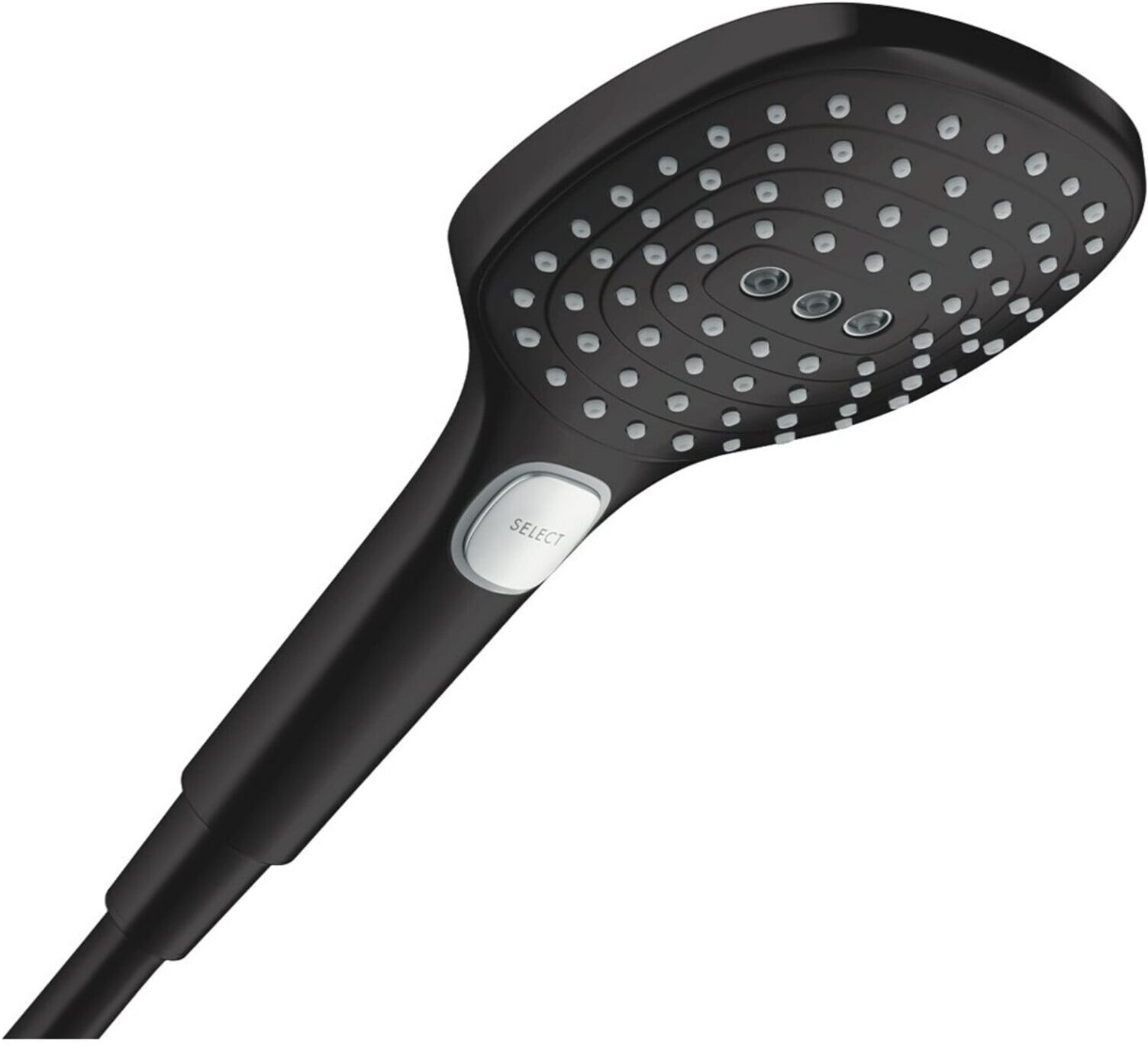 Hansgrohe Handbrause Raindance Select E 120 Brausekopf 120mm, 3jet, mattschwarz