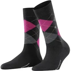 Burlington Marylebone Wool Socks Rosa/Schwarz Gr 36/41 Damen