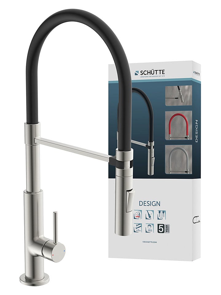 Schütte Spültischarmatur "Design" in Silber - onesize