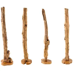 Invicta Interior Skulptur Reef Treibholz Teak, 100-125 cm