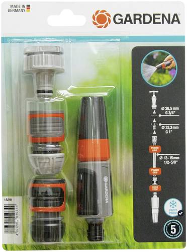 GARDENA 18291-20 18291-20 Gartenspritze mit Anschluss-Set