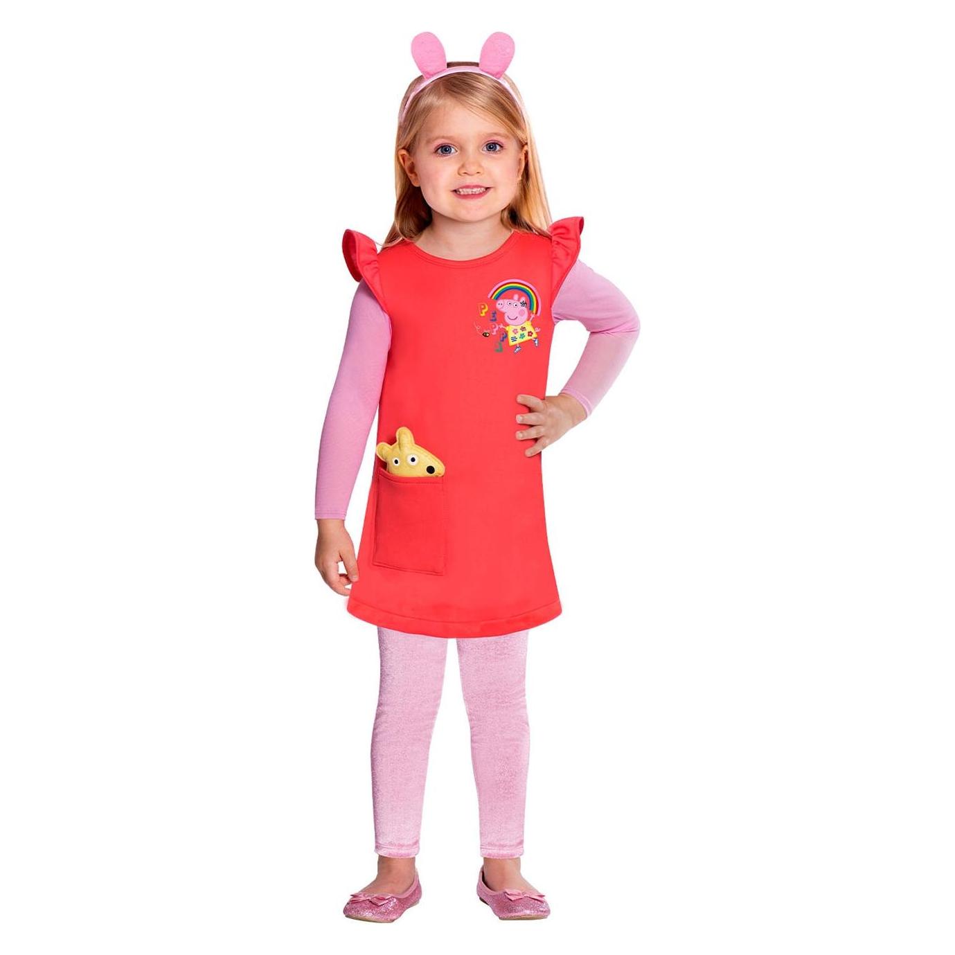 Amscan Kinderkostüm Peppa Dress 2-3 Jahre (98) (9905929)