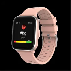 Denver SW-164 (38 mm, Edelstahl, Rose Gold, Silber, ohne SIM), Smartwatch