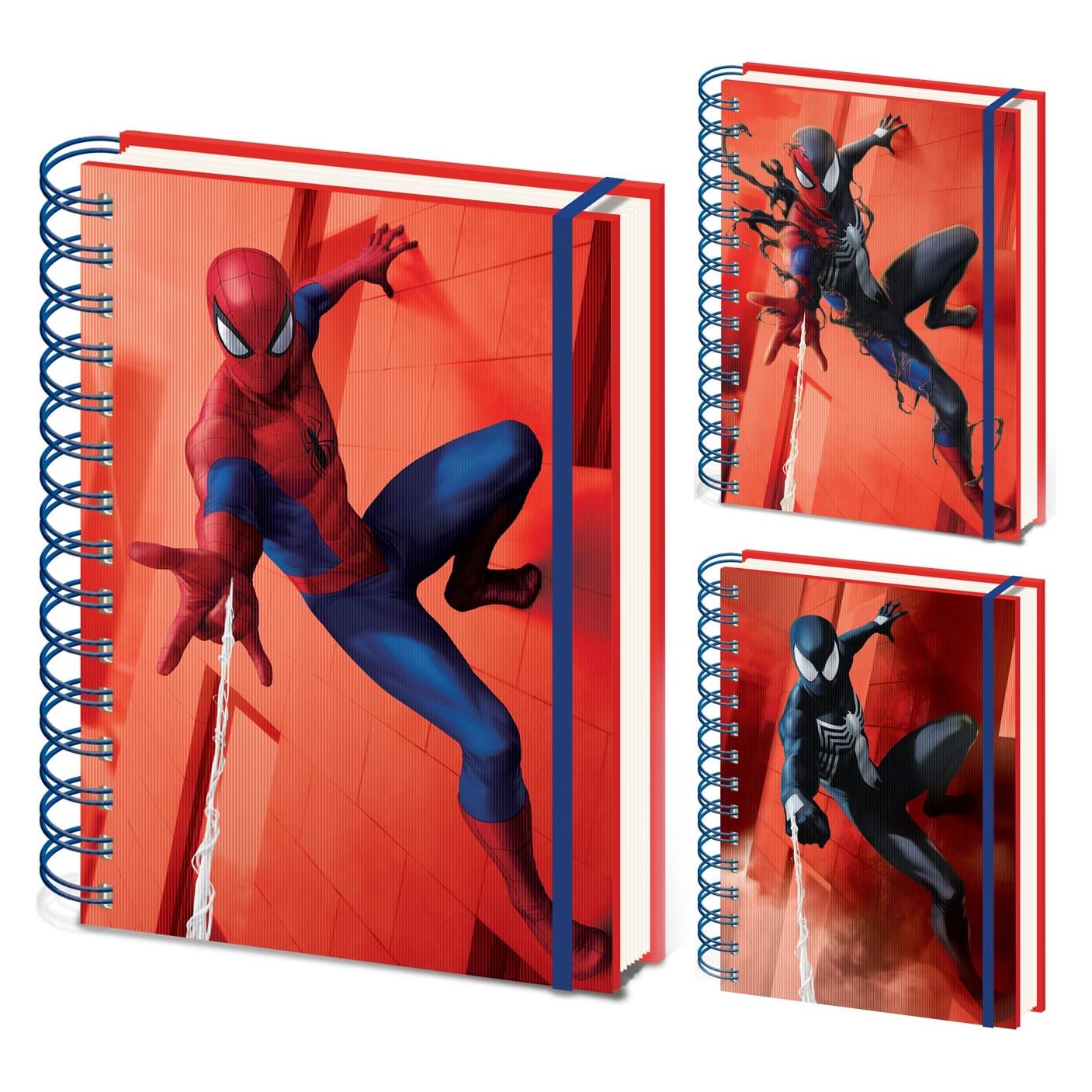 Pyramid Marvel Spiderman A5 3D lenticular notebook (A5) (68508844)