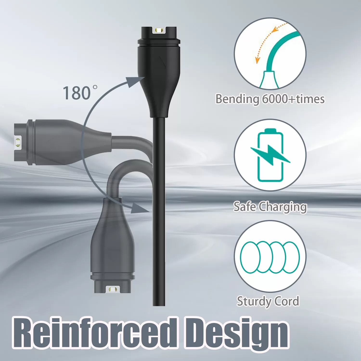 INF Câble chargeur USB pour montre Garmin Approach CT10 / Approach S10 /Approach S40 1 paquet