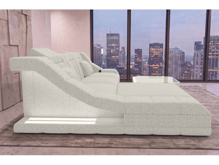 Ecksofa Turino L Form Stoffsofa