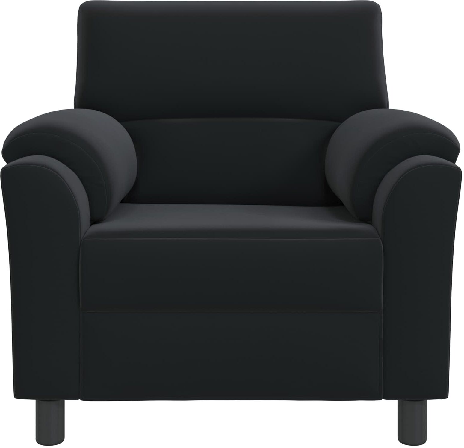 vidaXL Canapé Noir 94 x 85 x 93 cm Velours