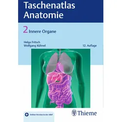 Taschenatlas der Anatomie, Band 2: Innere Organe, Fachbücher von Wolfgang Kühnel