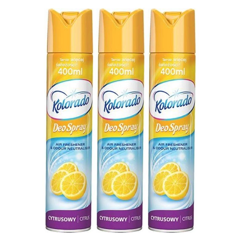 Kolorado Colorado Deodorant Spray 400ml Citrus (Spray, 400 ml) (41906295)