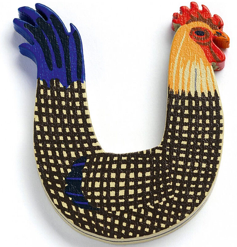 Lettre Animaux U - Djeco