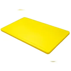 METRO PROFESSIONAL Schneidebrett GN 1/1, Polyethylen, 53 x 32.5 cm, mit Saftrille, gelb
