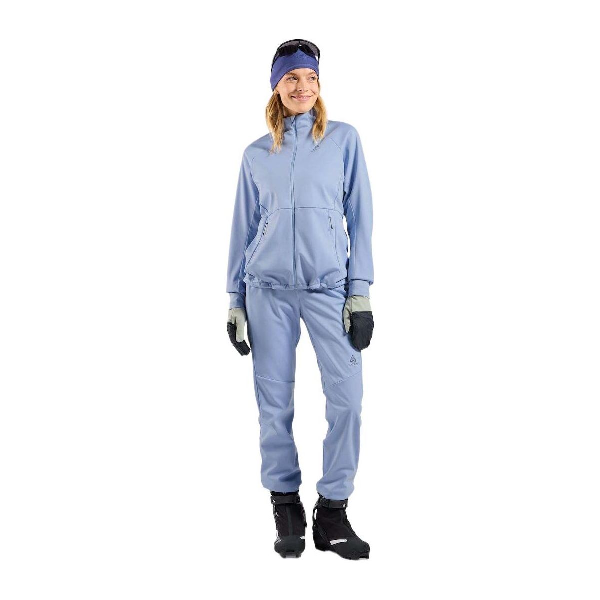 Odlo The Essentials Warm Cross-country Pants blue heron (21073) S 622791-21073-S