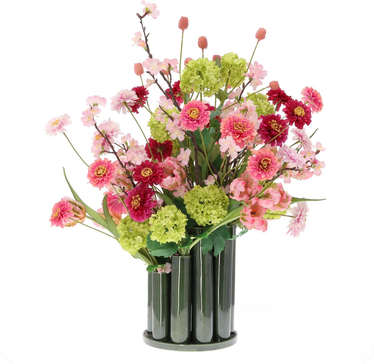 Maxifleur Kunstboeket Joyce Lagos 65 cm met Twisted Tubevaas