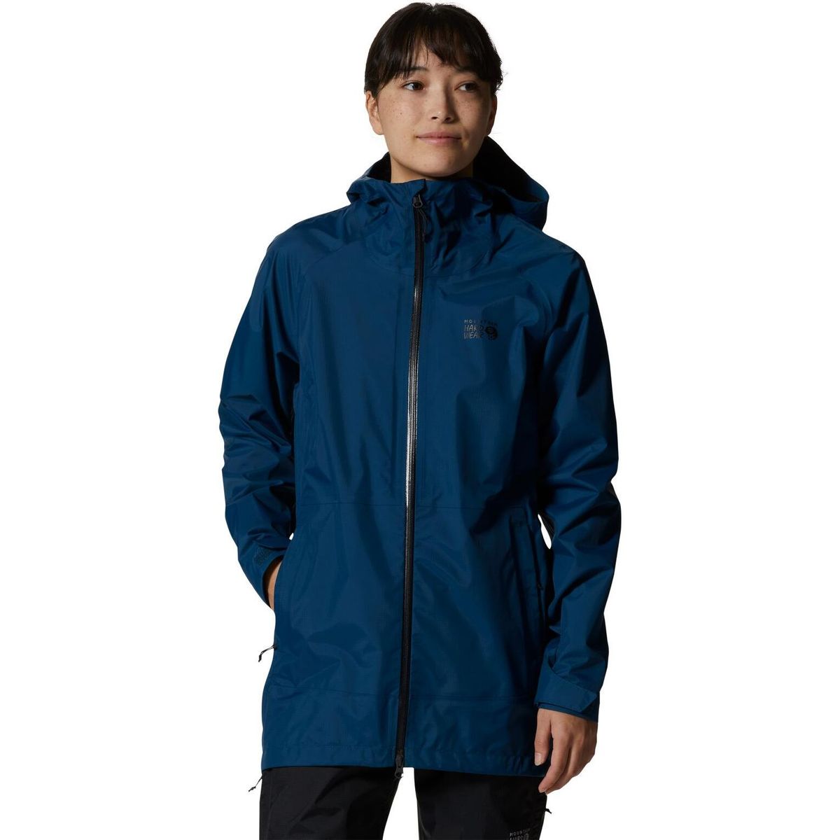 Mountain Hardwear Threshold Parka dark caspian (418) M 202471-418-M