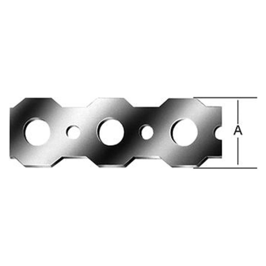 Pferd Werkzeuge Vormann Montageband / Lochband verzinkt 20x1,0mm Rolle 10mtr. (Lochbandeisen) (230405)