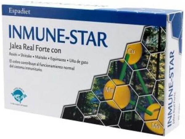 Mont Star Inmune-Star Geleia Real Forte 20 Frascos